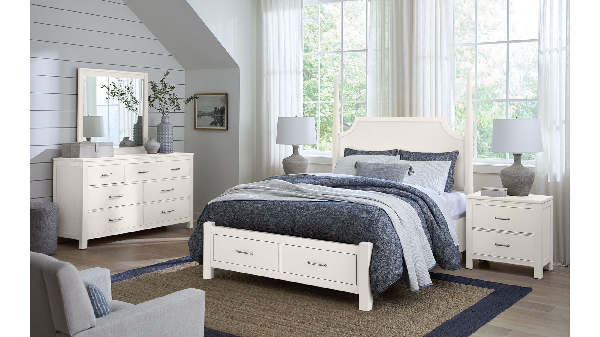 Tide & Timber - Pencil Post Storage Bed