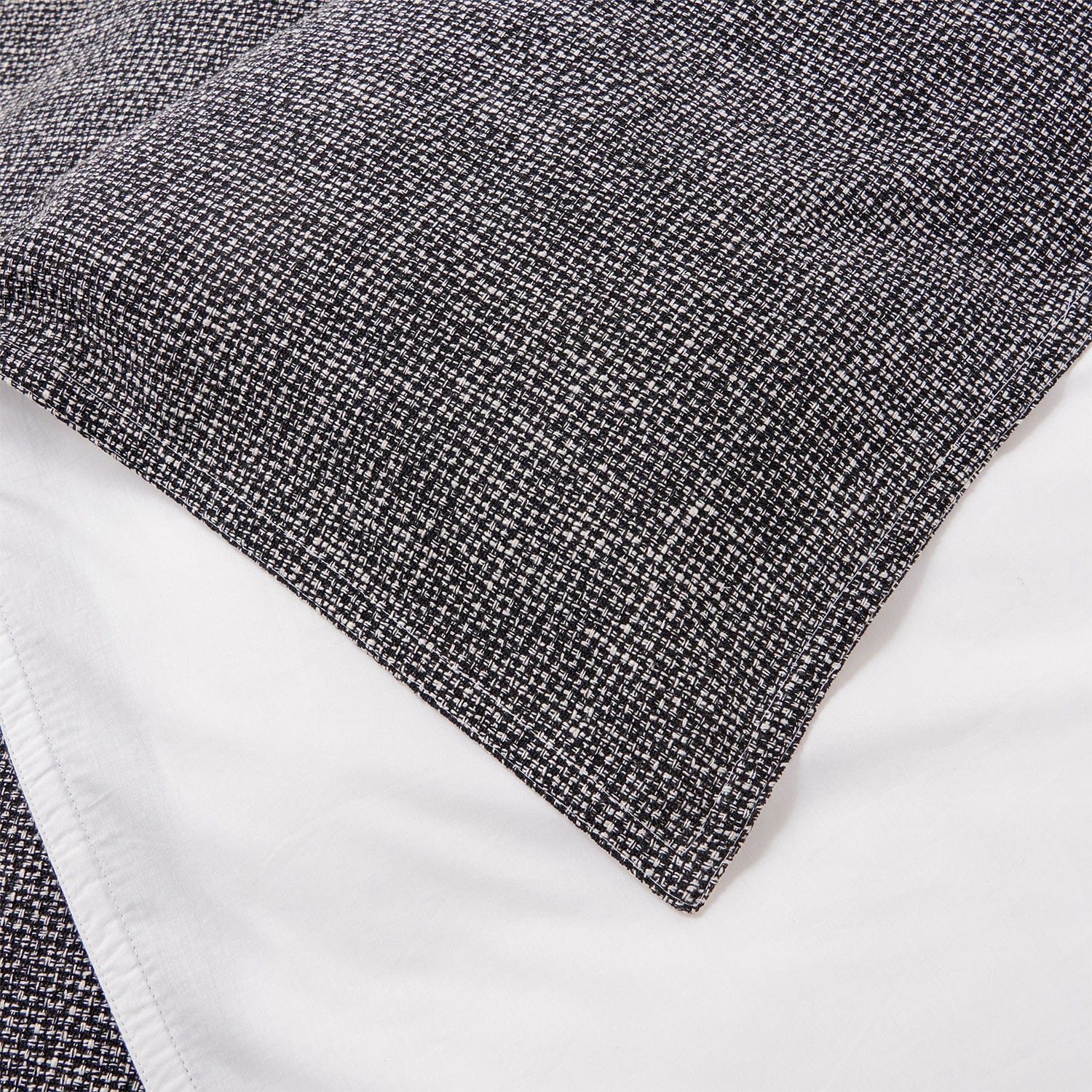 Hamilton - Full Tweed Comforter Set (Set of 4) - Gray