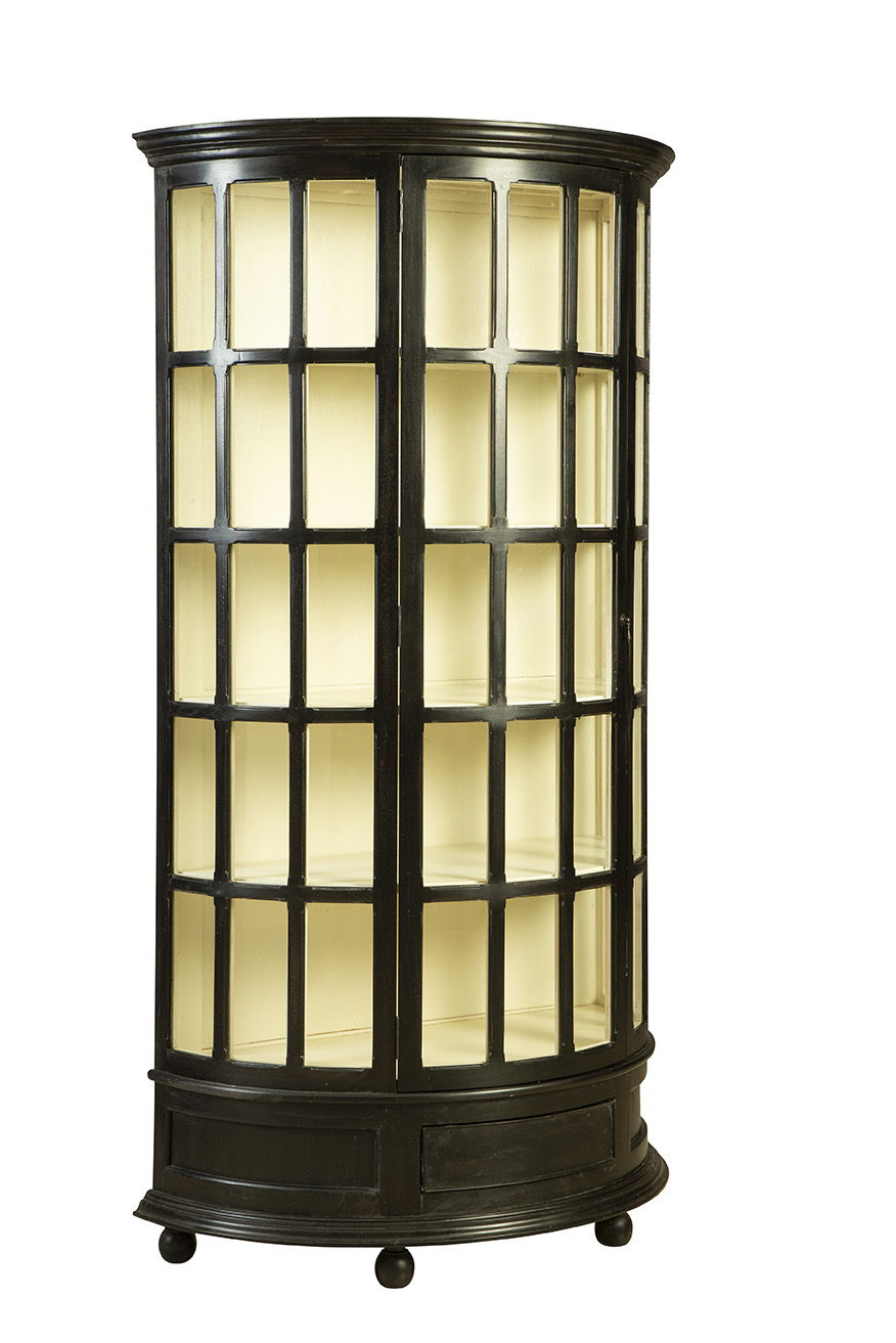 Franklin - Display Cabinet - Black