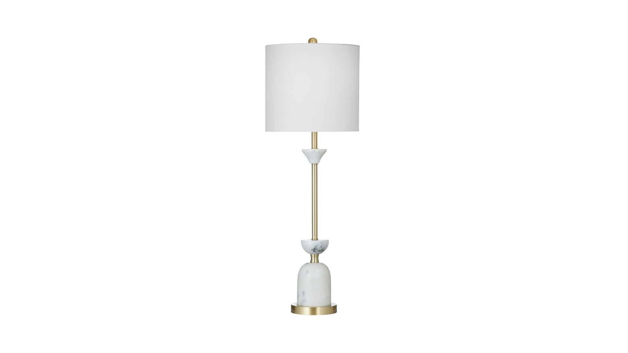 Vallhalla - Table Lamp - White / Gold