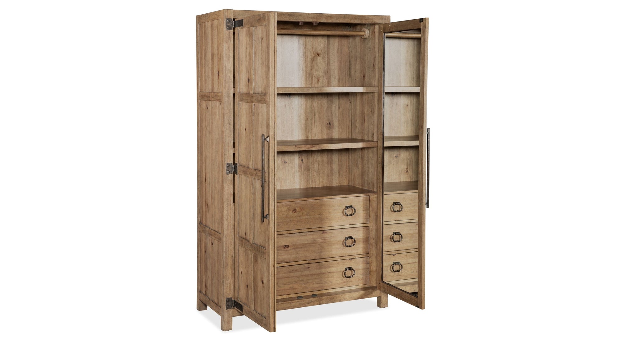 Vineyard Row - Wardrobe - Light Brown