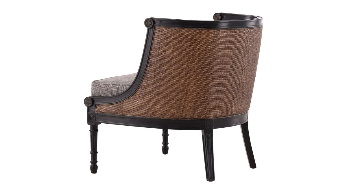 Patterson - Club Chair - Black / Gray