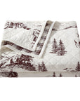 White Pine - Twin Reversible Quilt Set (Set of 2) - White