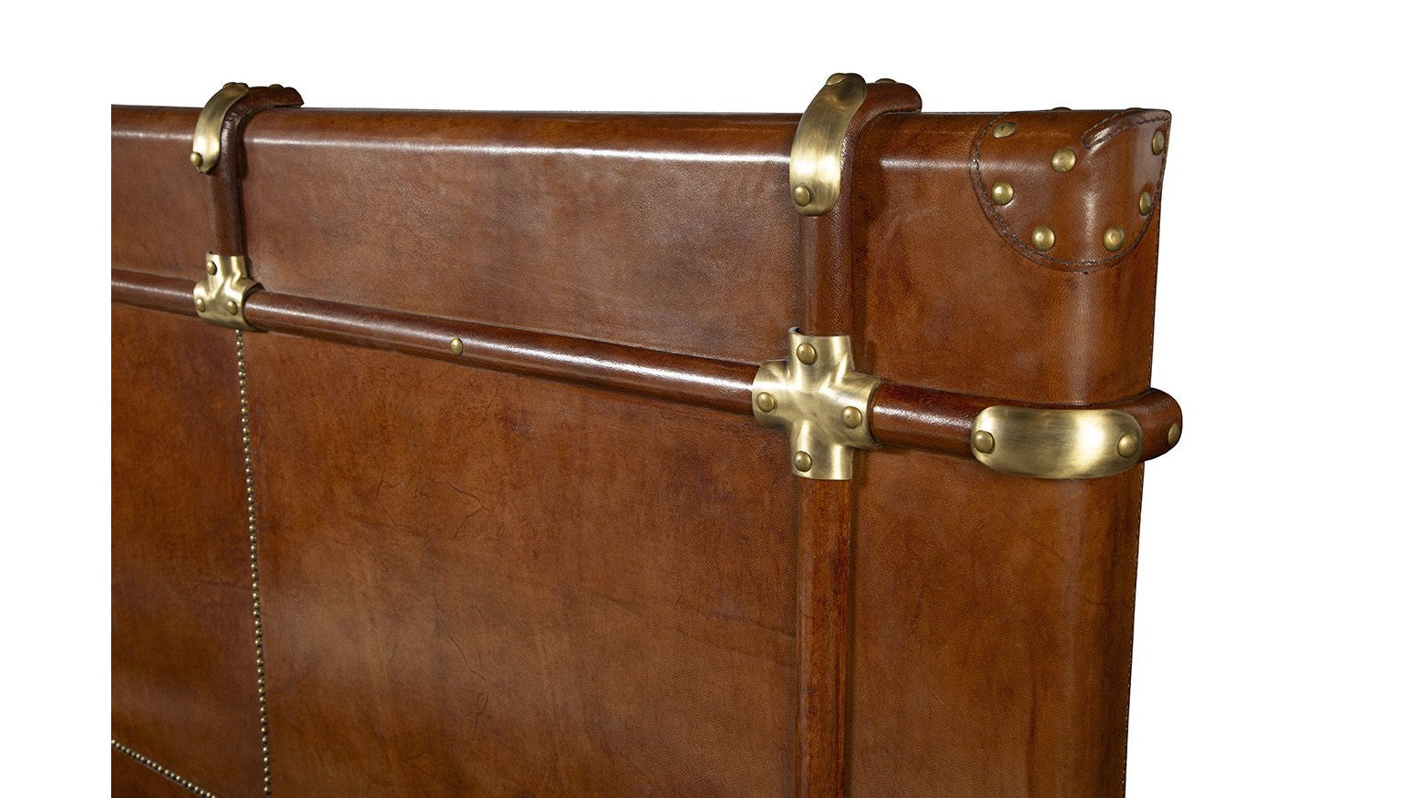 Gentlemen's - King Bed - Dark Brown
