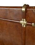 Gentlemen's - King Bed - Dark Brown