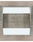 Melange - Saber Cocktail Table - Pearl Silver