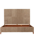 Lisbon - King Bed - Light Brown