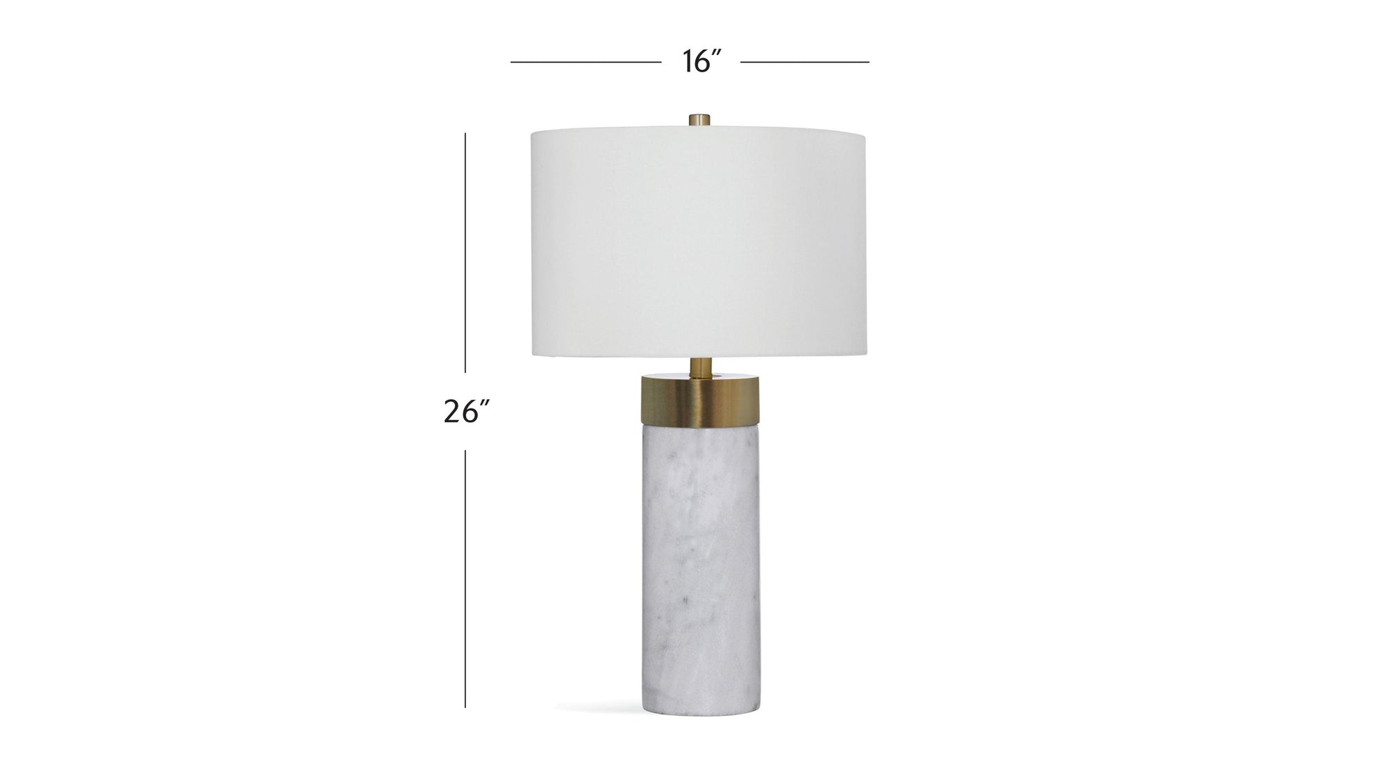 Jocelyn - Table Lamp - White