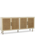 Nassau - Caned Buffet - Light Brown / White