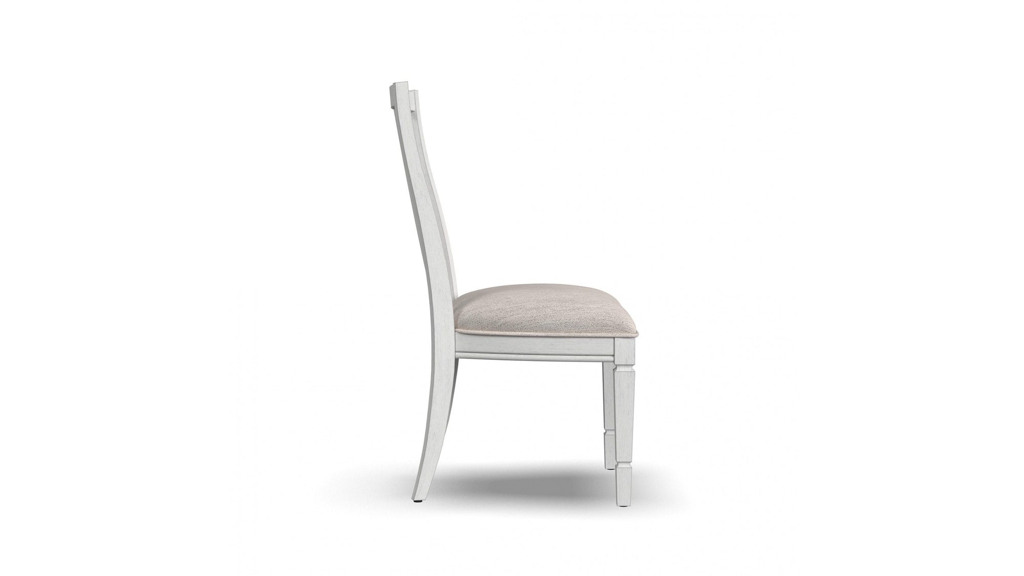 Melody - Upholstered Dining Chair Set of 2 - White