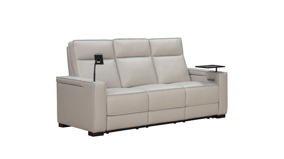 Odessey - Power Sofa Recliner With Power Headrest, Power Lumbar, Heat And Massage