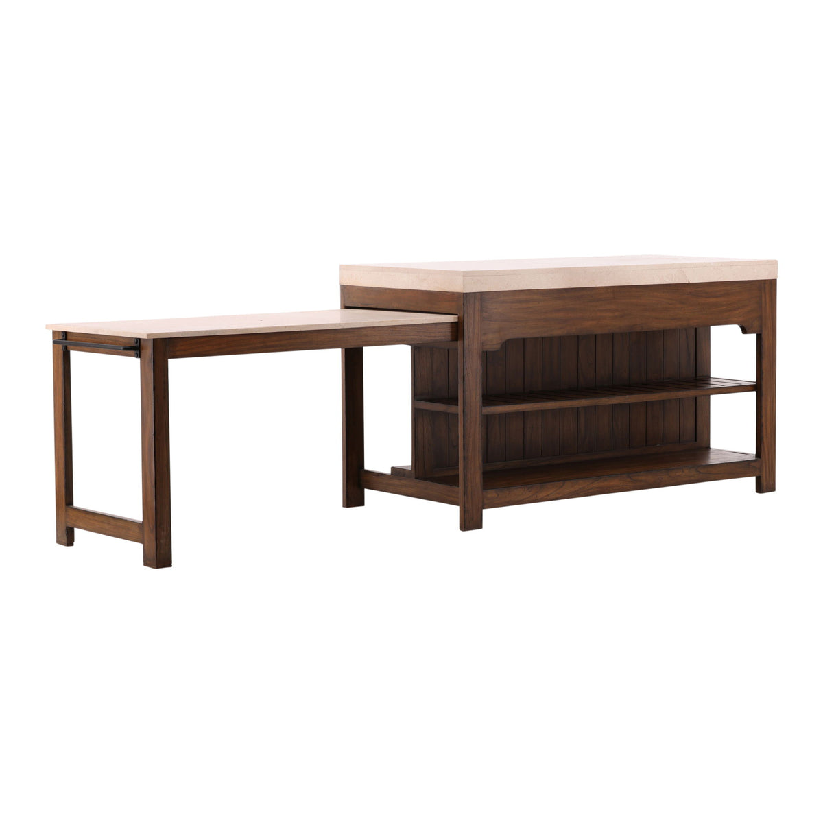 Spencer - Island - Dark Brown / Beige
