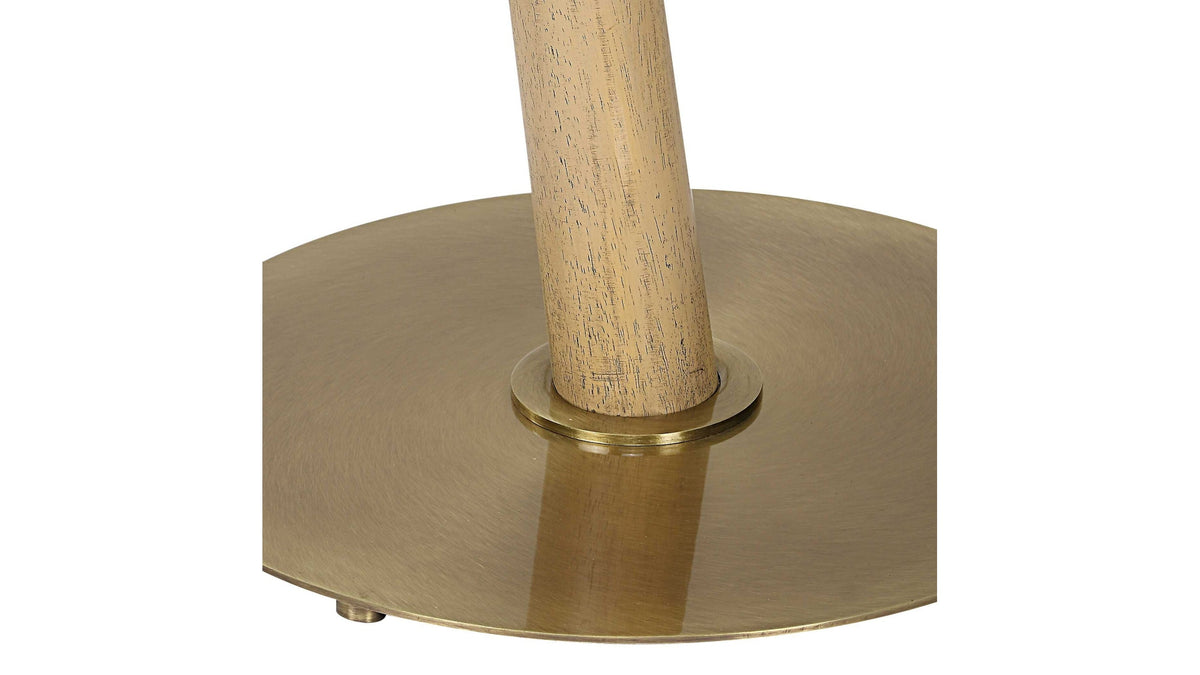 Kennett - Wooden Floor Lamp - Light Brown