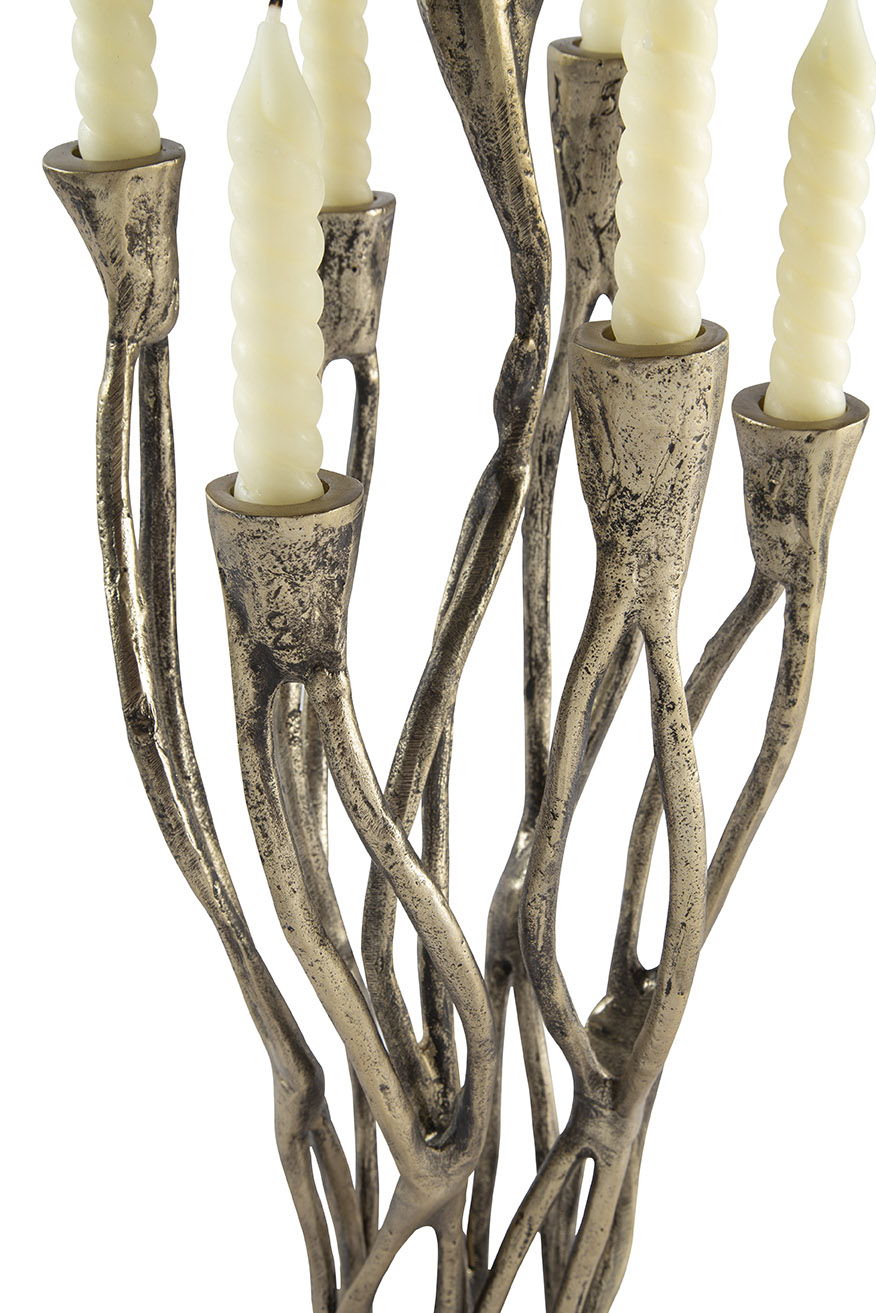 Casey - Light Candle Holder Set (Set of 2) - Bronze