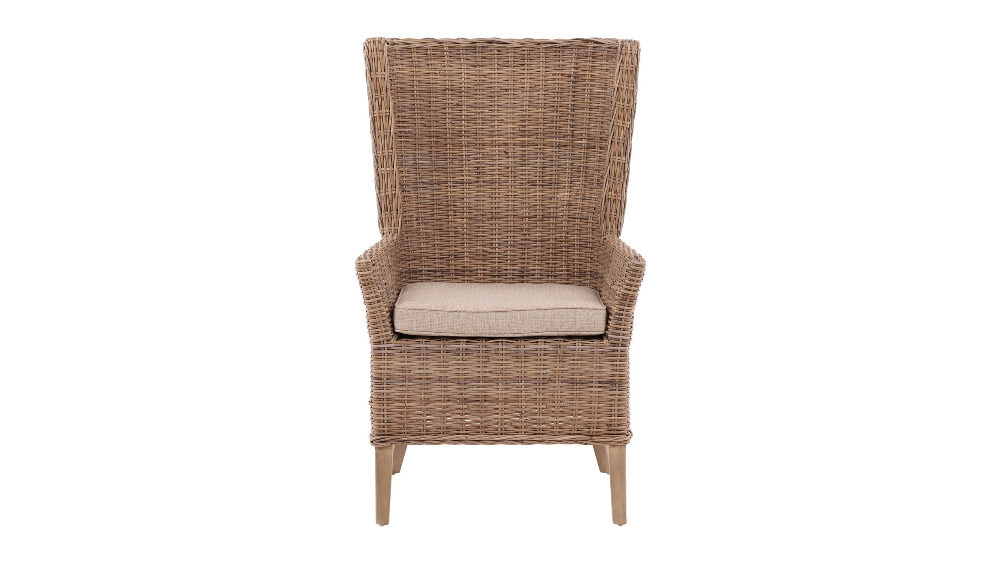 Key Largo - Host Chair Set of 2 - Light Brown