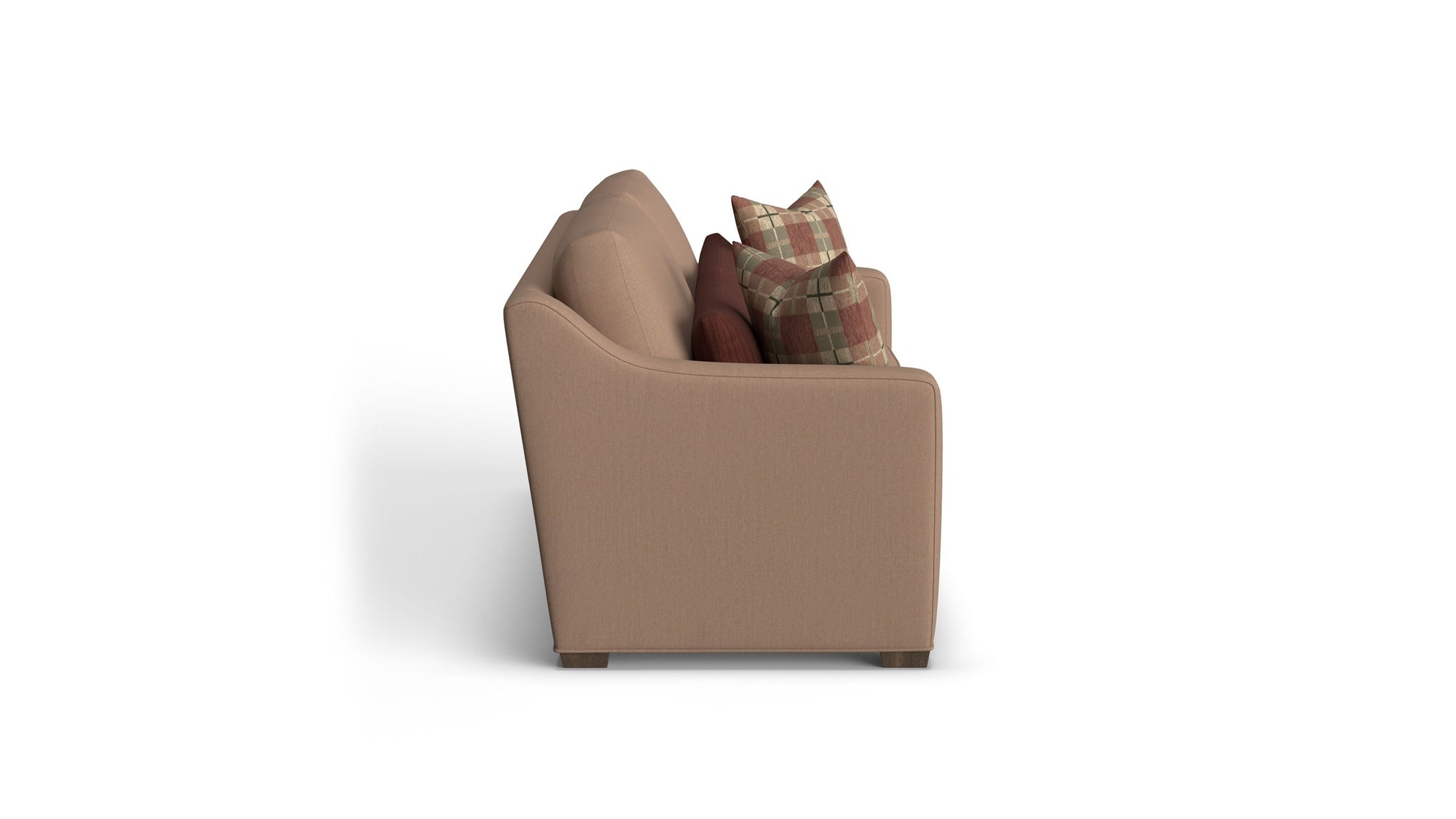 Milo - Fabric Two- Fabric Cushion Sofa