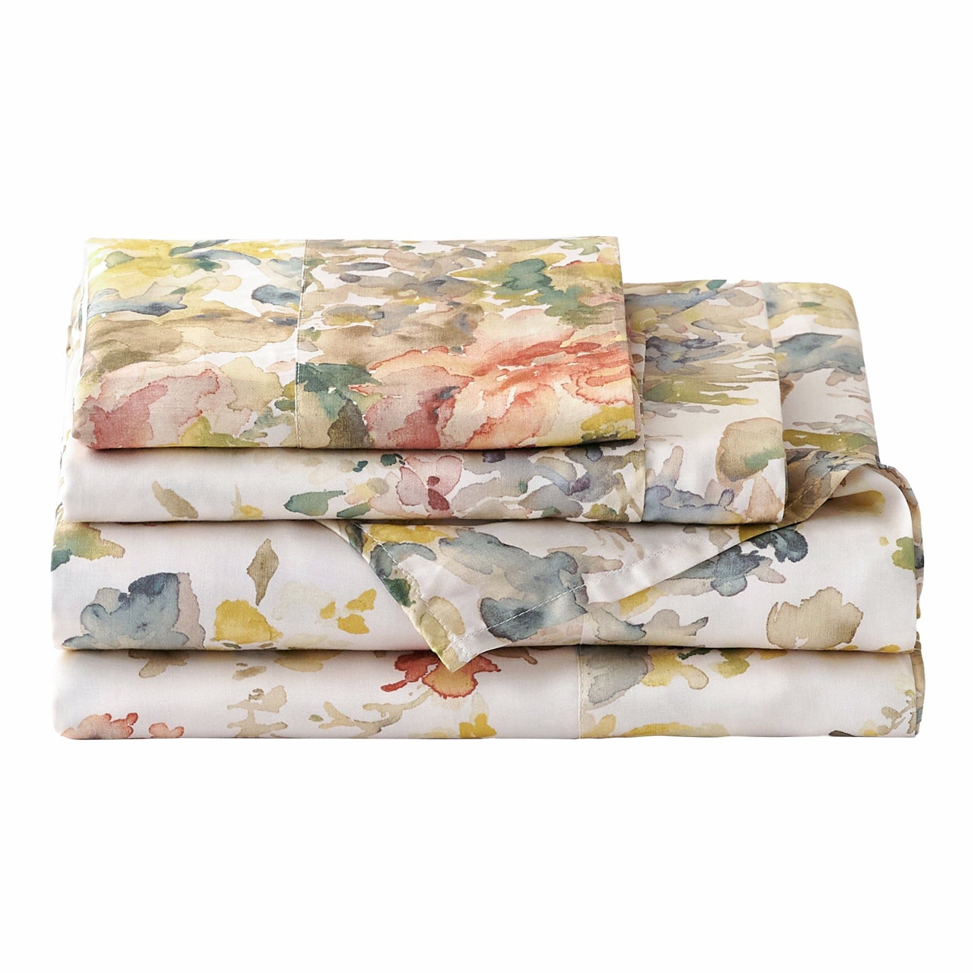Lyocell - King Jardin Eucalyptus Sheet Set (Set of 4) - Salmon