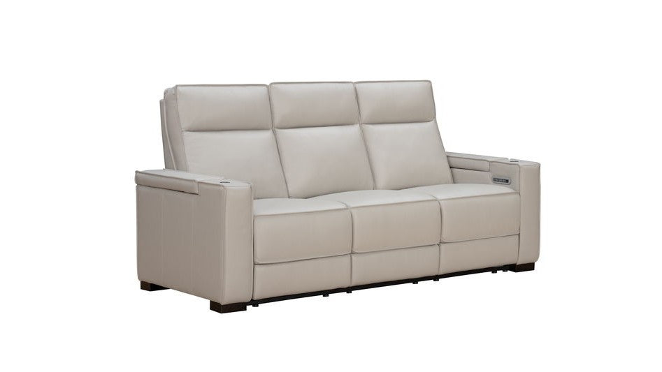 Odessey - Power Sofa Recliner With Power Headrest, Power Lumbar, Heat And Massage