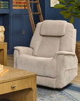 Zecliner Model 3+ Petite - Power Lift Recliner With Power Headrest, Lumbar, Heat & Massage