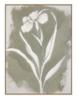 Serene Botanical I Framed Canvas - Beige