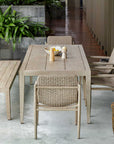 Kirkham - Wooden Outdoor Dining Table - Woodtone