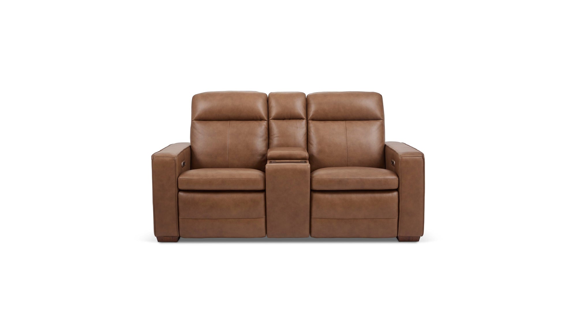 Dutch - Power Reclining Loveseat With Console, Power Headrest & Lumbar