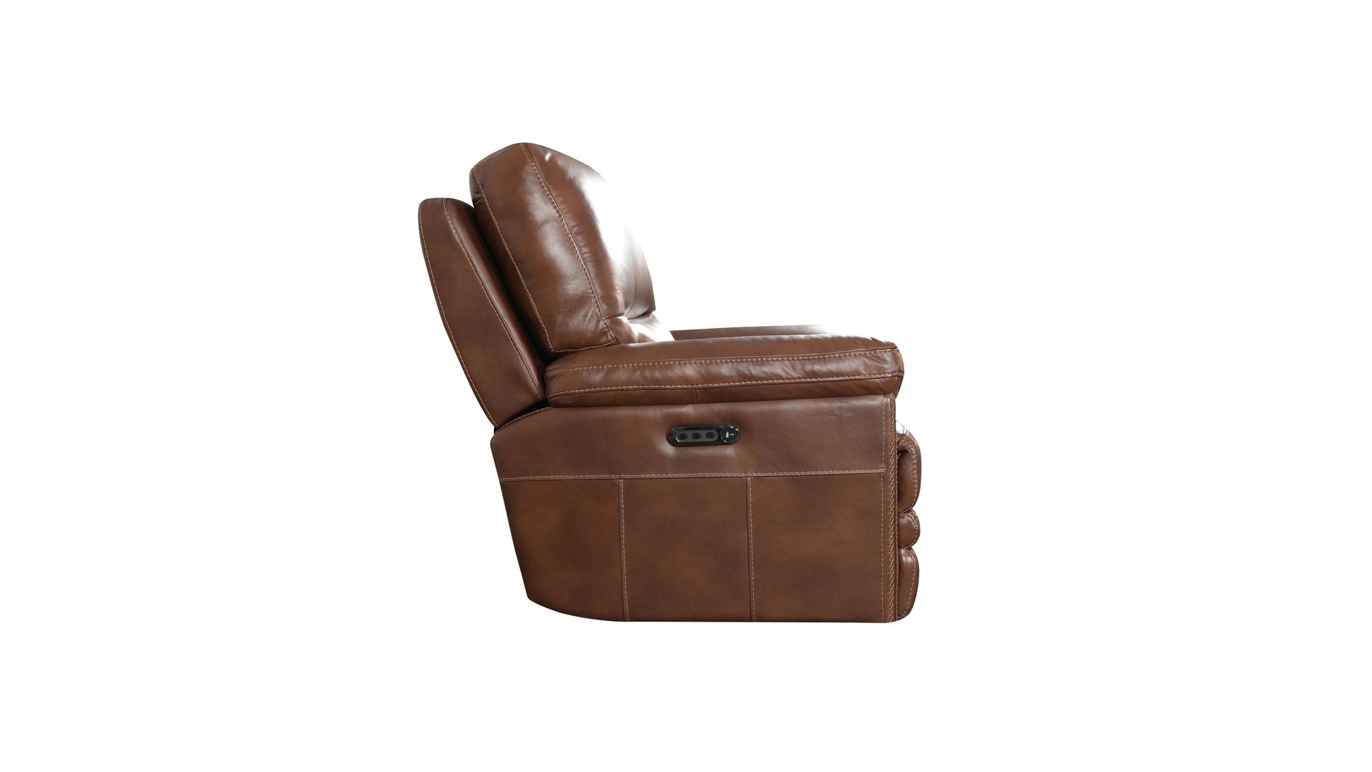 David - Power Gliding Recliner With Power Headrest & Lumbar - Pecan