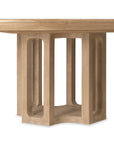 Banyon Bay - Round Dining Table With One 18" Leaf - Light Brown