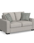 Theodore - Fabric Stationary Loveseat