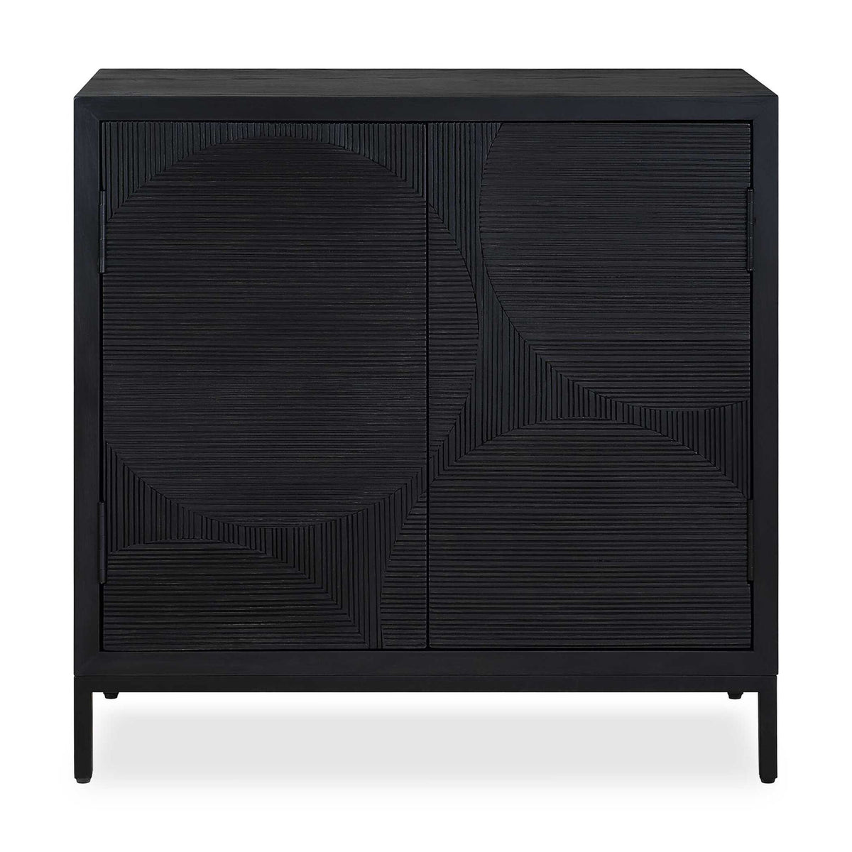 Beswick - 2 Door Cabinet - Black