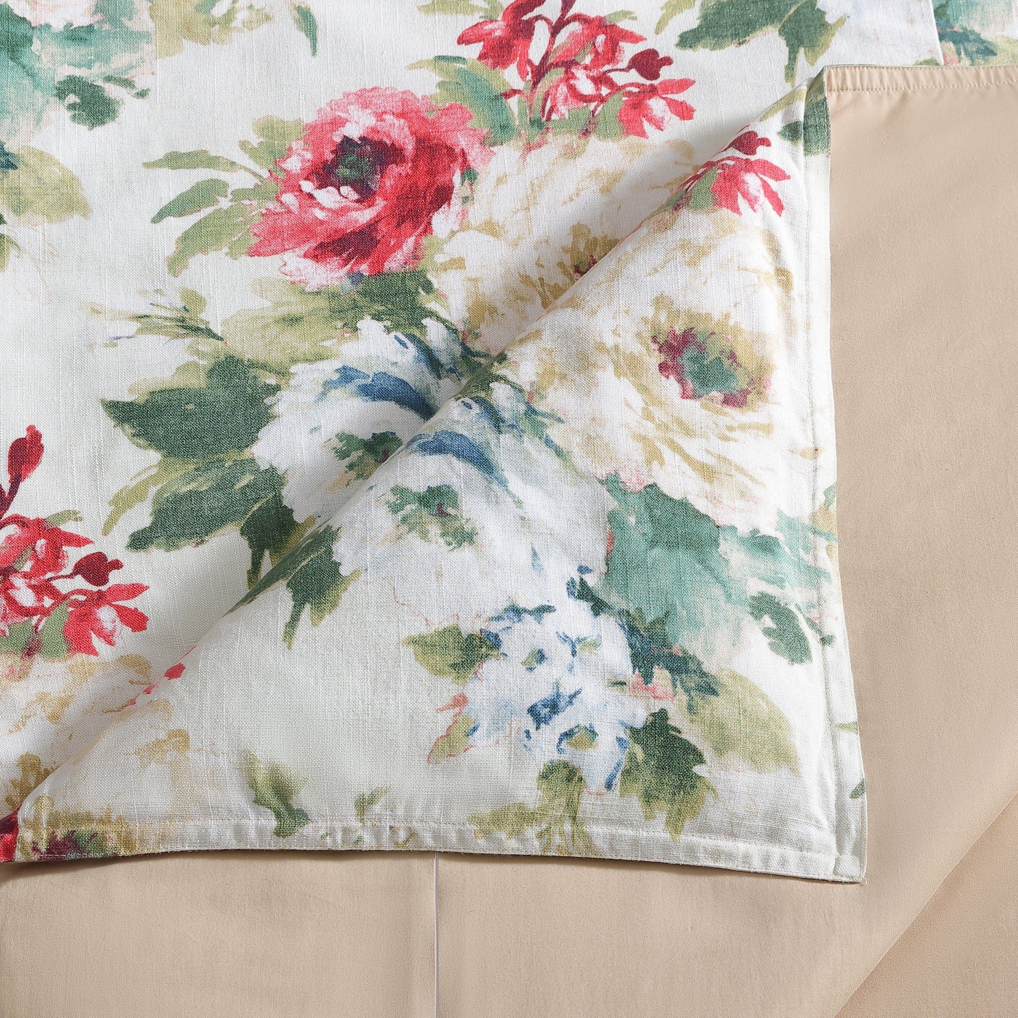 Peony - Queen Washed Linen Duvet Cover Set (Set of 3) - Blossom