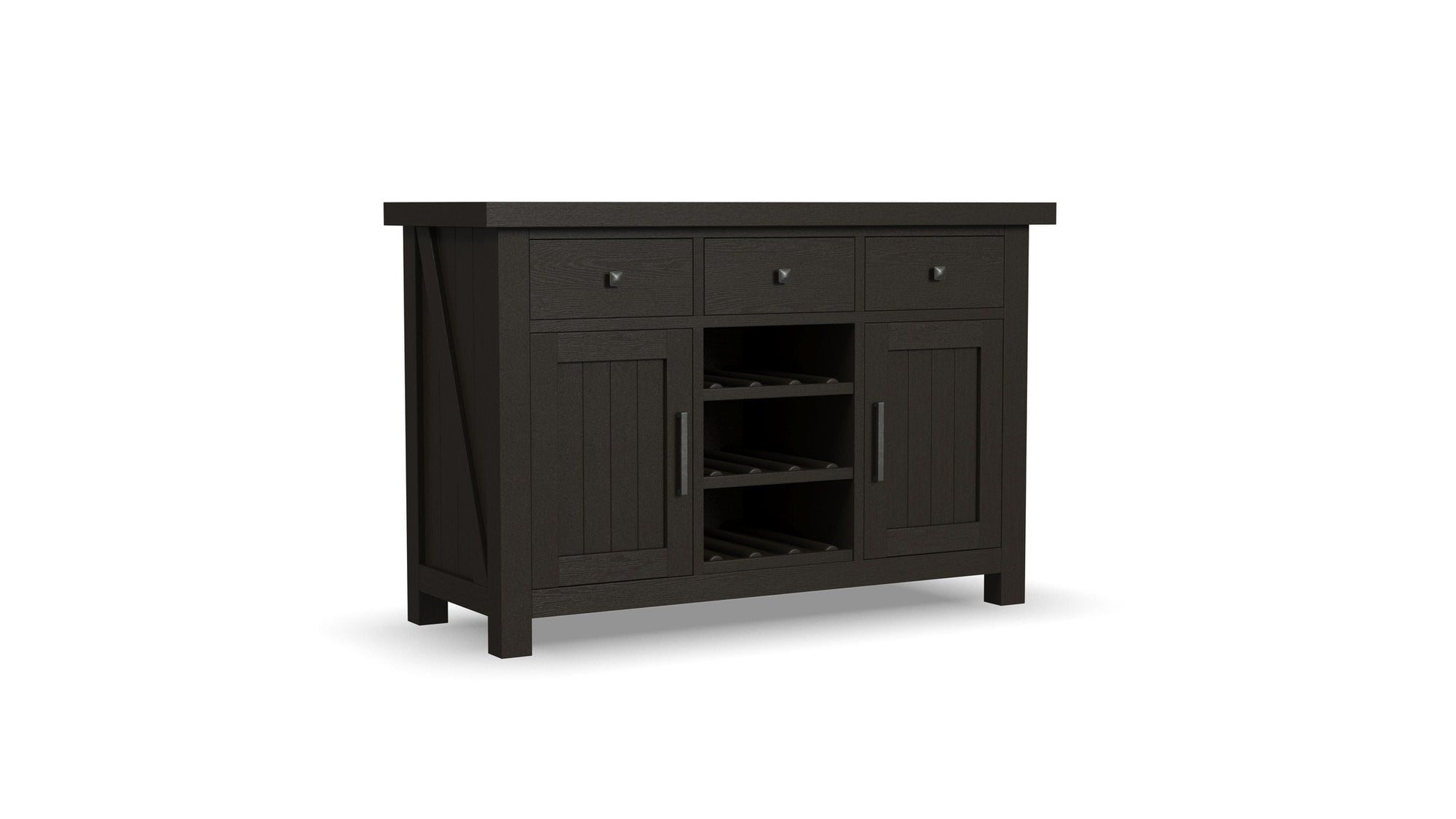 Lattice - Dining Buffet - Dark Brown