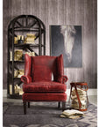 CC - Blakeley Club Chair - Dark Red