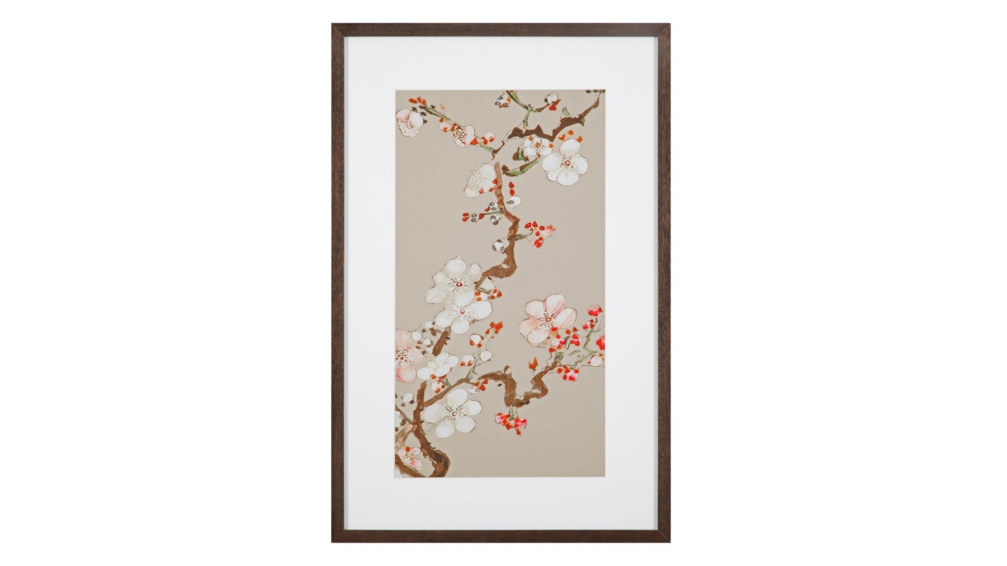 Pear Tree I Framed Print - Cream