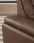 MS - Simone ZG Power Recliner With Power Headrest and BT speaker - Brown