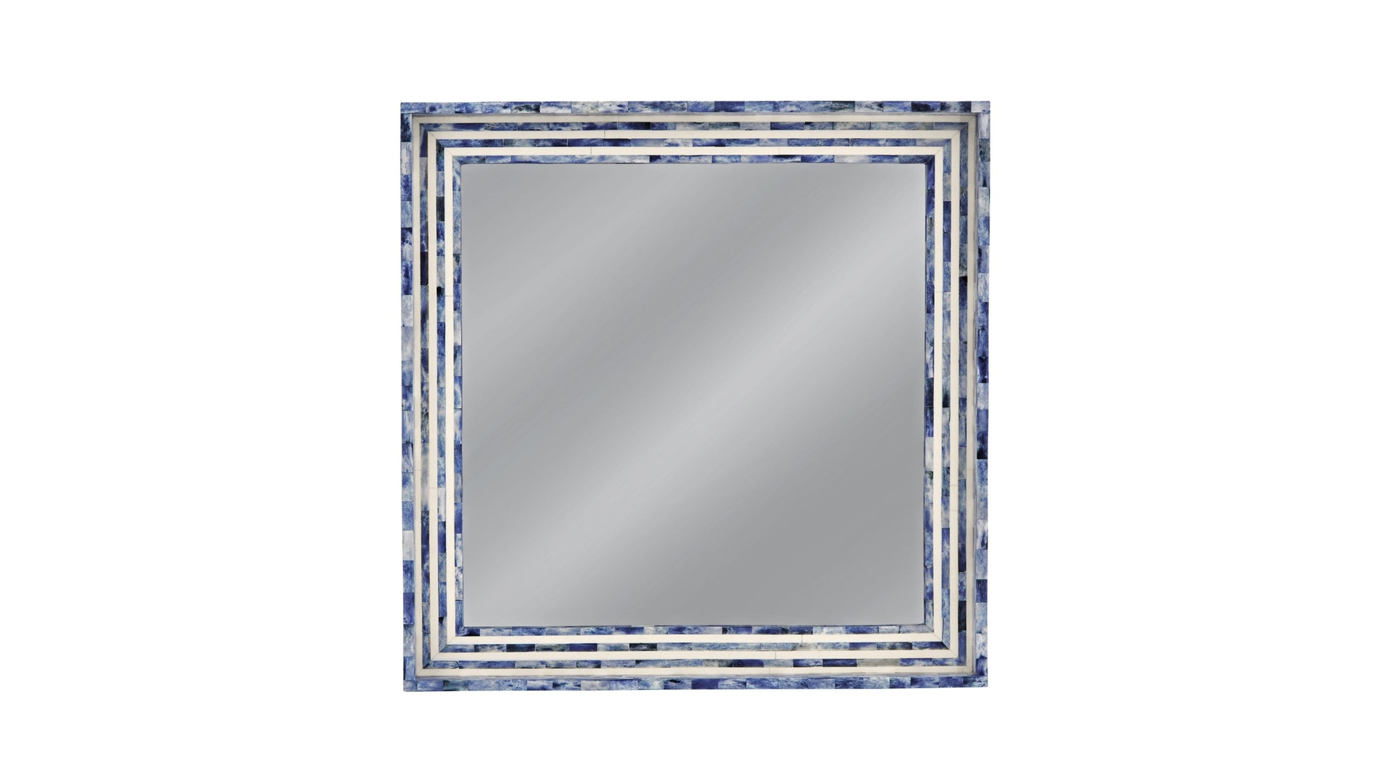 Mabrey - Wall Mirror - Blue