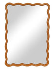 Camellia - Caramel Wall Mirror - Caramel Lacquer