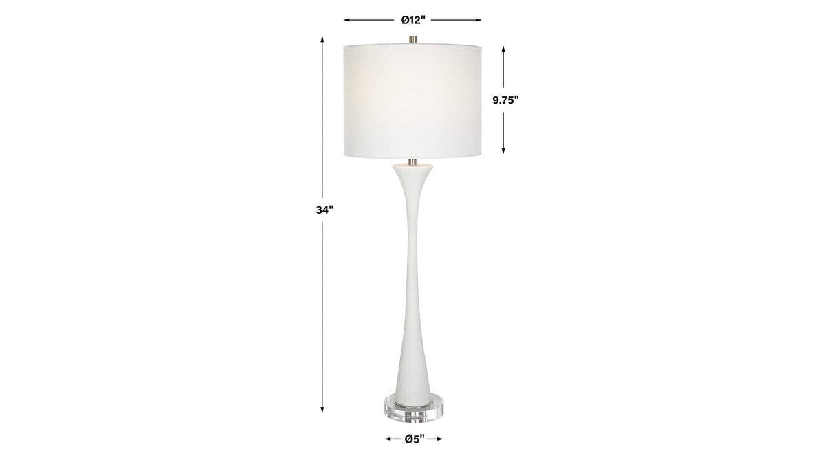Fountain - Stone Buffet Lamp