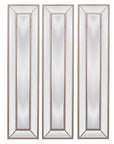 Pompano - Floor Mirror - Light Brown