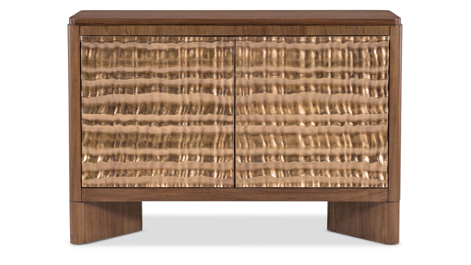 Eleana - Two Door Chest - Medium Wood