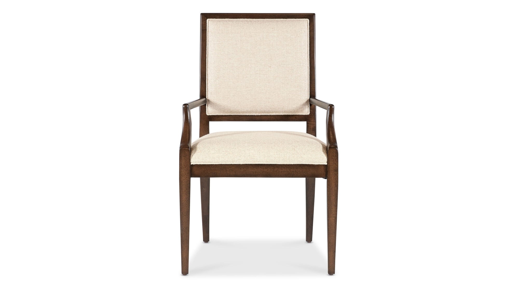 Archives - Upholstered Arm Chair - Beige / Brown