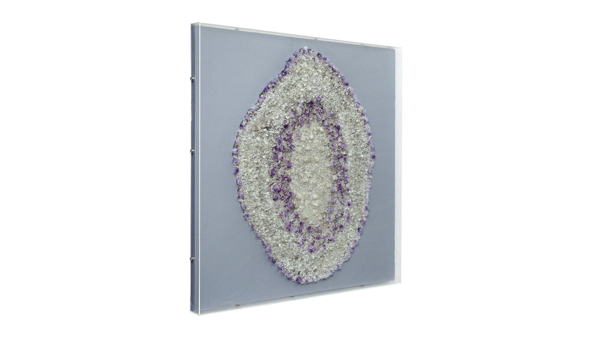 Stone Art Wall Hanging - Gray