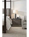 Miramar Aventura - San Marcos Stone Top Nightstand - Dark Gray