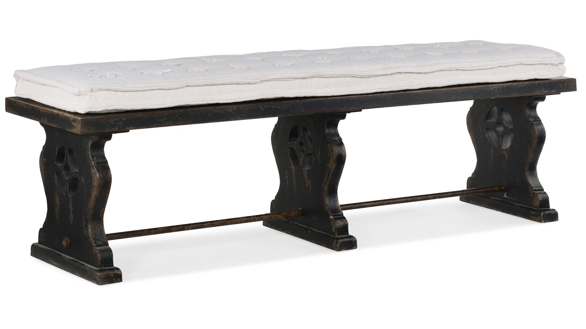 Ciao Bella - Bench - Beige / Black