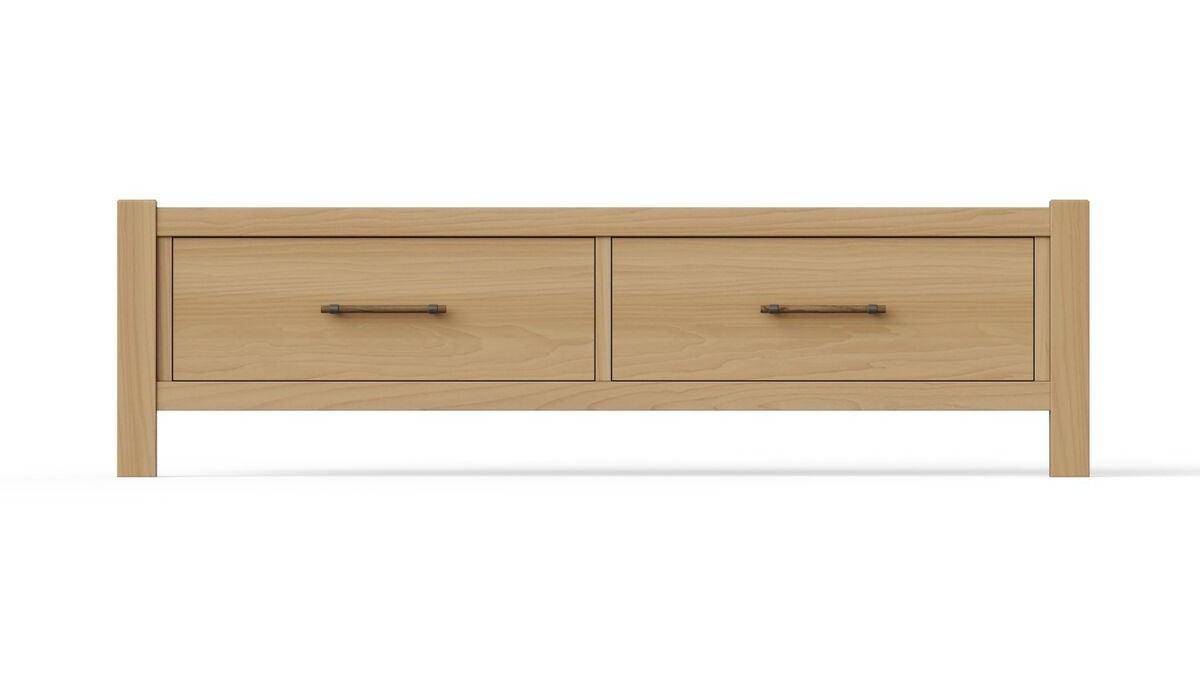 Pure Maple - Poster Storage Bed