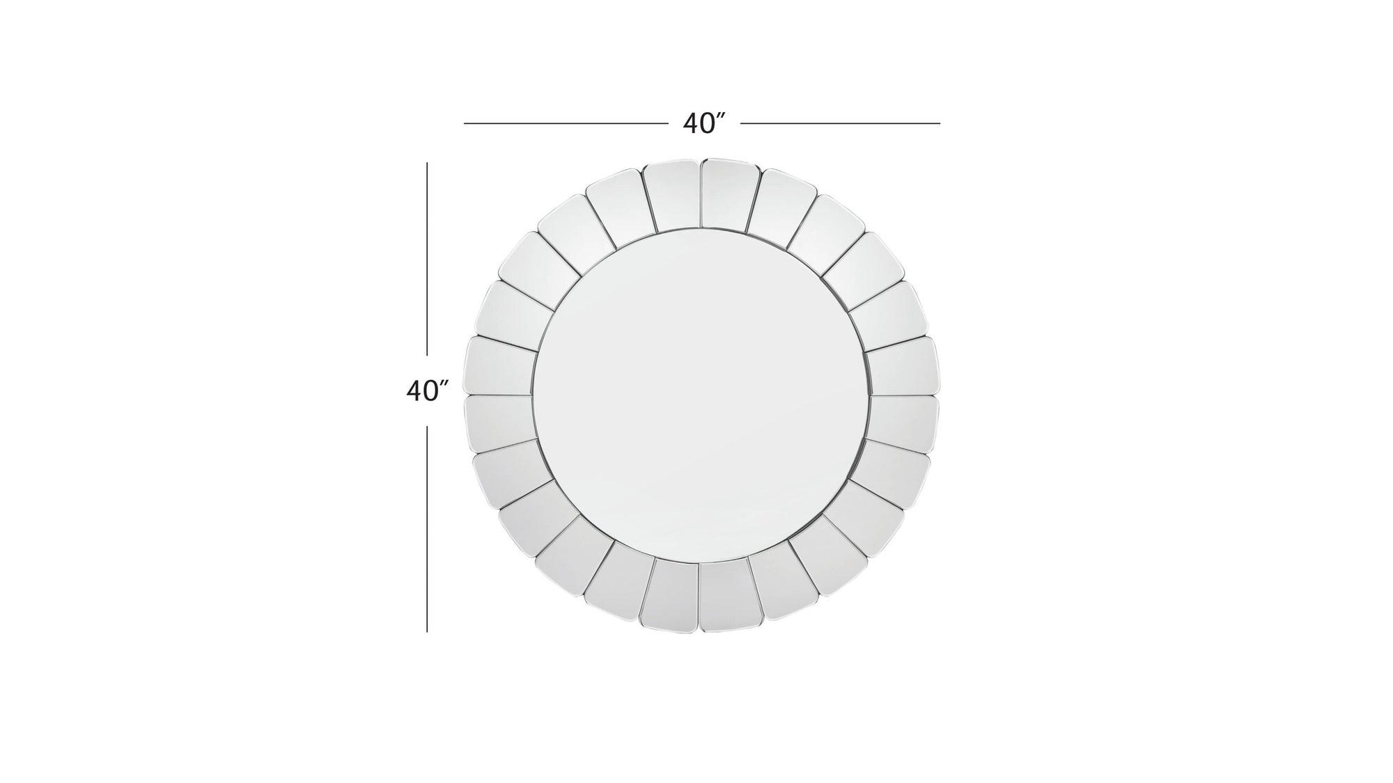 Leona - Wall Mirror - Clear