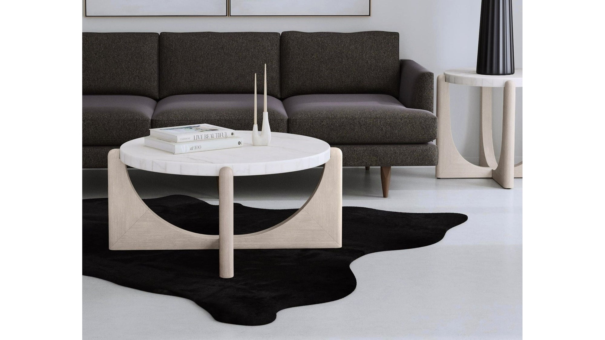 Gavin - Cocktail Table - White