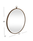 Quinn - Wall Mirror - Brown