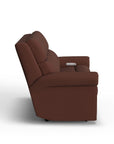 Bernard - Power Reclining Sofa With Console, Power Headrest, & Lumbar