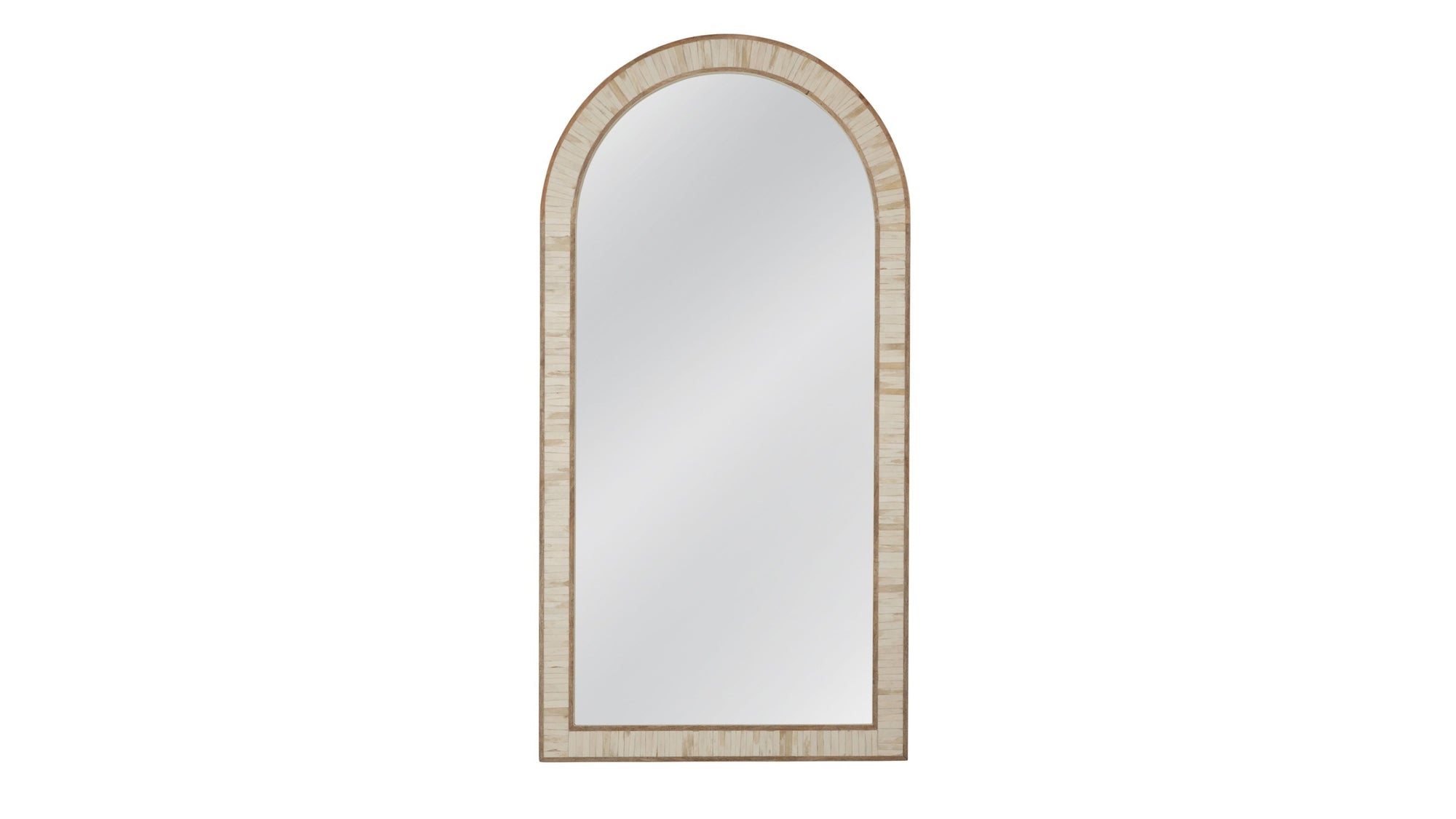 Halsey - Floor Mirror - Beige